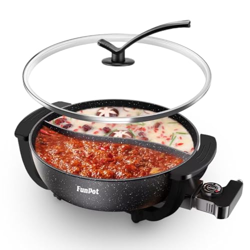 FunPot Hot Pot Electric with Divider
