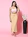 Jaanvi fashion Women's Lycra Fishcut Saree Shapewear,Petticoat,Skirt, Comfortwear Nude