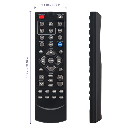 Télécommande RRMCGA409AWSA pour chaîne stéréo Sharp CDDH950 CD-BH250