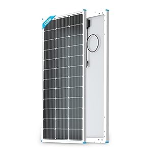 Renogy 100W Solar Panel 12 Volt High-Efficiency Monocrystalline Module PV Power for Motorhome, Boat, Caravan, Campervan…