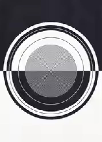 Affiche d'art lignes et cercles pour une chambre moderne