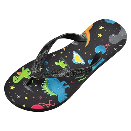Dinosaur Men's & Women's Classical Beach Rubber Sandal Flip Flop Comfortable Slipper 214B3105
