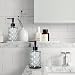 Omtofo 3 Piezas Dispensador Jabon Baño Vidrio Imagen de Omtofo 3 Piezas Dispensador Jabon Baño Vidrio