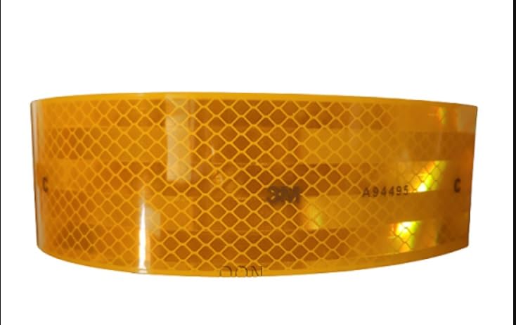 Image of 3M RRR4FT High Intensity Prismatic Grade Conspicuity Reflective Tape, (O2x10 FEET)