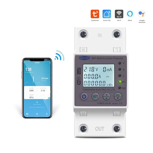 Protección contra fugas WiFi 63A e interruptor inteligente para evitar averías 3