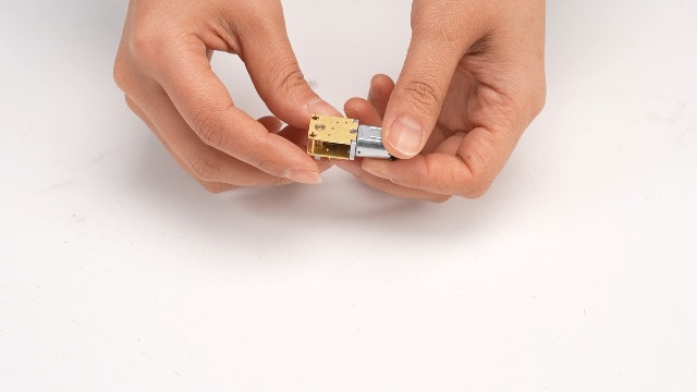 Moteur à Engrenages Miniature 6V - Modèle 1218GE-N20, 70 RPM - Pour Robots, Serrures, Caméras Et Projets DIY