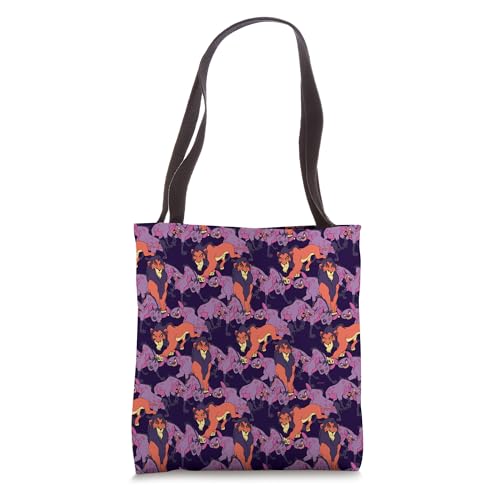 Disney The Lion King 30th Anniversary Scar & Hyenas Pattern Tote Bag