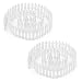 Buytra 2 Pack 40 Inches Long Miniature Fairy Garden Fence, White Wood Picket Fence, Decorative Fence for Miniature Garden, Fairy Garden Ornaments