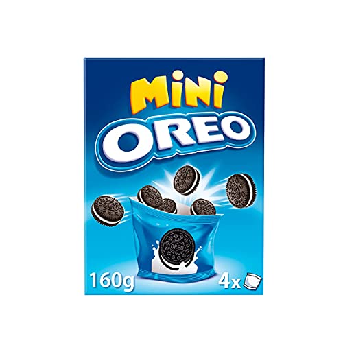 Oreo, Mini Chocoladekoekjes met witte crèmevulling, 160 g - Image 3