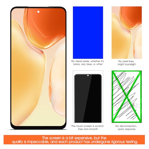 Image of AGCUT for Moto G Power 5G 2024 Screen Replacement for Moto G Power 2024 LCD Display XT2415 XT2415-1 LCD Digitizer Touch Screen Assembly Repair Part