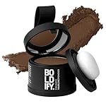 BOLDIFY Hairline Powder – Root Touch Up Hair Color for Gray Coverage – Bald Spot Concealing Hair Powder for Women & Men – 48-Hour Stain-Proof – Light Brown
