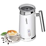 Smart und sichere Steuerung: Wenn das Schäumen beendet ist, stoppt der Milchschäumer automatisch, ohne dass Sie dabei bleiben müssen