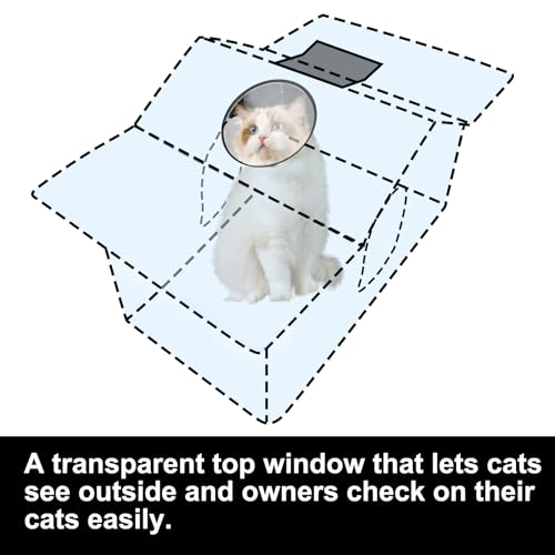 Texsens casinha para gatos ao ar livre - abrigo para gatos grande à prova de intempéries para fora c