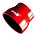 Upgr8 Universal 4-Ply High Performance Straight Reducer Coupler Silicone Hose (3.0"(76MM) to 3.75"(95MM), Red)