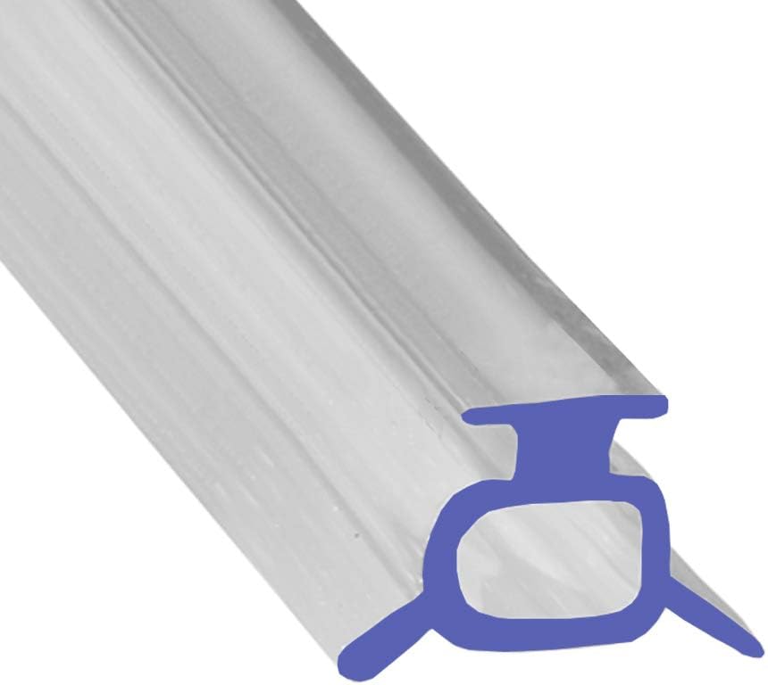 Soft Flexible Rubber Bubble Shower Seal | for Bi Folding Doors | Fits Into a 5mm Channel | BIF042 (2 Metres)