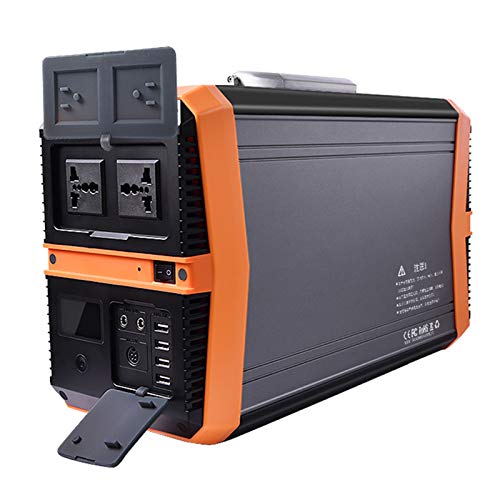 1500Wh Tragbare Generator-Notstromversorgung - 417600Mah Kraftwerk Mit Großer Kapazität, Für Camping/Heimgebrauch/Kühlschrank/Außen/Wohnmobil