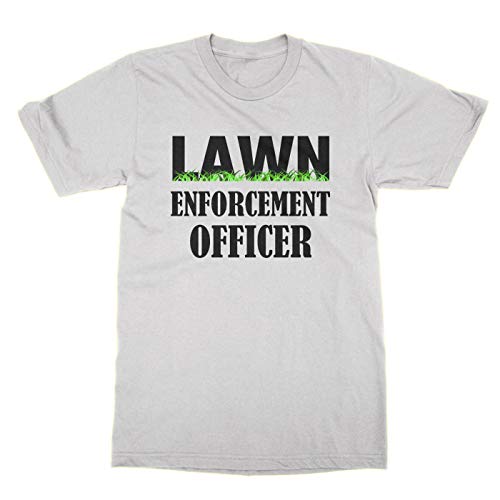 T-shirt Lawn Enforcement Officer vêtement humour jardinier et tonte gazon