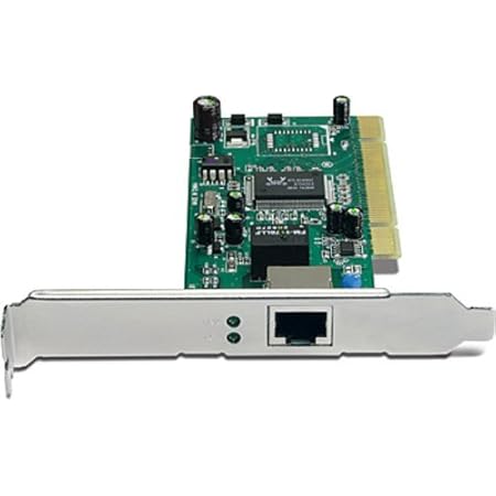 TRENDnet 32-bit 10/100/1000Mbps Copper Gigabit PCI Adapter, Up to 2000Mbps Speed in Full-Duplex, Built-in FIFO (8K/64K) Buffers, TEG-PCITXR
