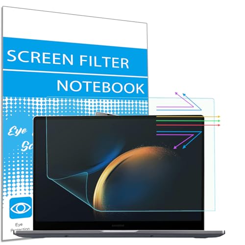 Anti Blue Light Glare Screen Protector for 2024 2023 Samsung Galaxy Book 4/3 Pro 16", Galaxy Book 4/3 Ultra 16", Galaxy Book 4/3 Pro 360 16", Galaxy Book 4 Edge 16", Eye Protection UV Filter
