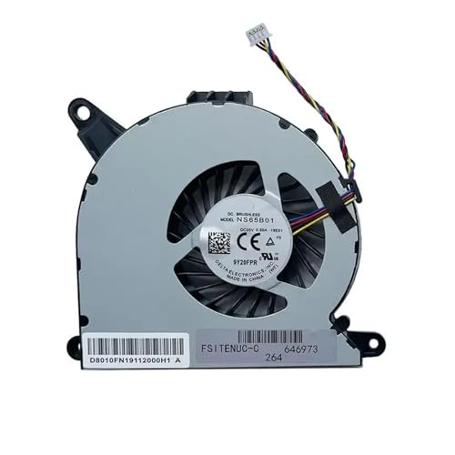 Ventilador CPU NUC10 de repuesto NS65B01 para refrigeración de ordenador portátil