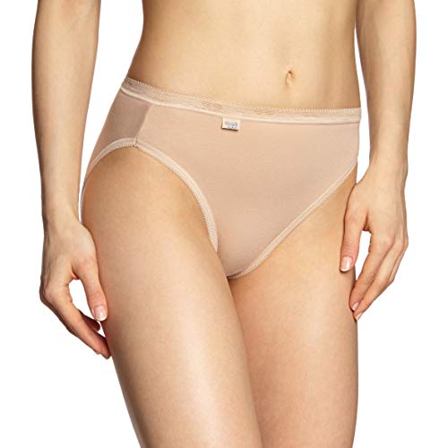 sloggi Women's Basic+ Tai 2P Briefs, White, 38