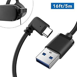 KIWI design USB C Cable 16 FT(5M), Oculus Quest Link Cable, High Speed
