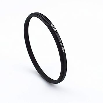 86mm to 82mm Step-Down Rings Lens Filters Ring Compatible with UV,ND,CPL,Made of CNC Machined Metal with Matte Black Electroplated Finish,All 86mm Camera Lenses & 82mm Accessories