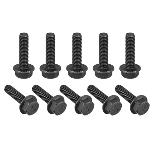 Boulons hexagonaux à bride M8 en acier carbone 10.9 Unifizz ultra résistants