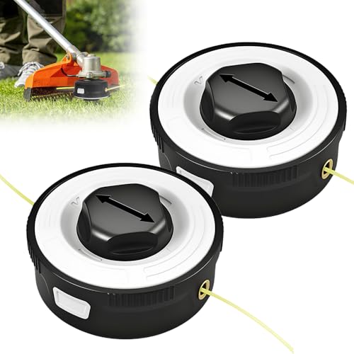 HIULLEN Autocut C3-2 Tête pour STIHL FSA 57, Tête de débroussailleuse C3-2, Bobine Fil C3-2 Tête Faucheuse Accessoires, Bobine de Rechange 4009 710 2106...
