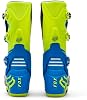 Botas Fox Racing Motion para motocross de hombre, Azul/Amarillo, 9.5 6