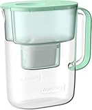 Waterdrop WD-PT-03 Long-Lasting (200 Gallons), 8-Cup Water Filter Pitcher - Removes Harmful Contaminants Chlorine Metals & Sediments for Clean Tasting Water
