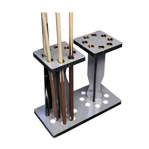 Support de queue de billard stable 16 trous pour canne à pêche et golf - 2