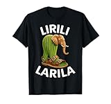 Divertente Lirili Larila Italian Brainrot Elefant