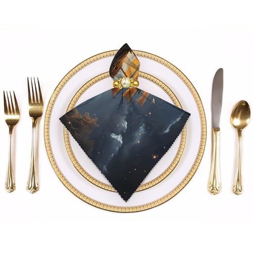 Servilletas de tela reutilizables con estampado Ship and Stars miniatura 3