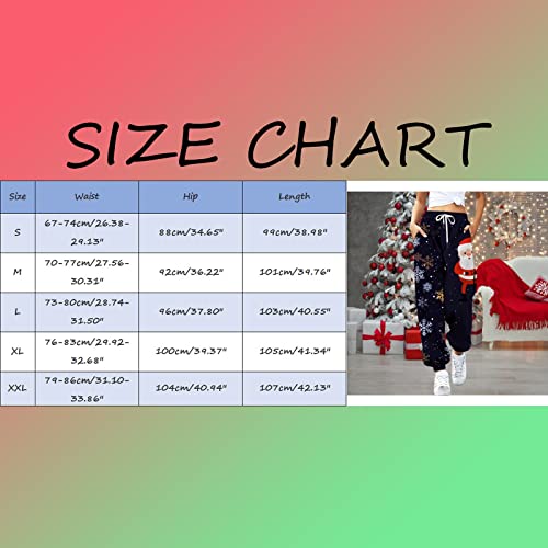 Sweatpants Christmas print isolant style pantalon de ski vertical