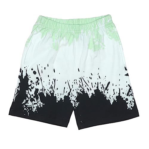 Image of Be Awara Kids Printed Half Sleeves T-shirt & Shorts Clothing Sets, 100% Cotton Soft Unisex Cord Set, Comfortable Wear for Kids With Cool Prints, Everyday Casual Wear for Boys & Girls