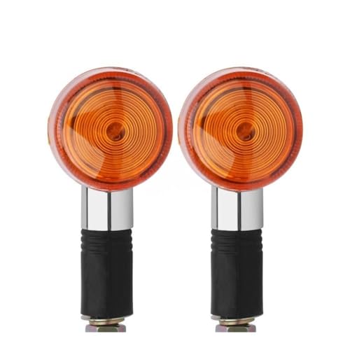 Clignotants moto ambrés 12V parfaits pour vos trajets quotidiens et vos balades nocturnes