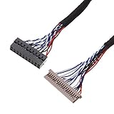  Andere Modul-Platine LG FI-X30P 1CH 8-Bit links Netzteil 30P mit Kassettenerdung LVDS-Bildschirmkabel für LG Universal V59 Serie LCD Treiberplatine (Farbe: 1,2 m)