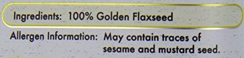 1 Pack of Virginia Harvest Golden Omega Milled Flaxseed 450 g