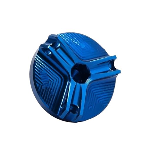 オイルドレンプラグ バイクアクセサリー CNC加工 エンジンオイルフィルターキャップ ドレンプラグボルト スクリューカバー に適合する T-MAX 560 530 500 TMAX 530 SX/DX TMAX560用(Blue)