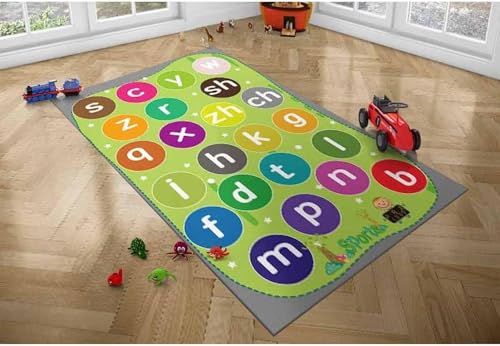 カーペット ラグ キッズ プレイマット 80*160cm ロードマップ マット ラグマット 子供部屋マット 防水 アニマル柄 かわいい 防音 防汚 洗濯いらず 子供ゲームパッド 遊びマット 床保護マット 低反発 保育園 大きいサイズ 幼稚園 キッズ 子ども