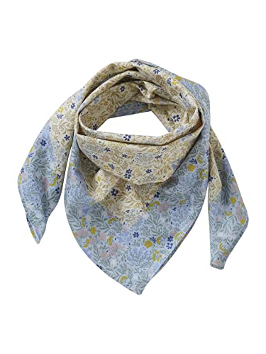 VERTBAUDET Foulard imprimé fleuri fille bleu ciel TU