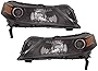 CarLights360: For 2010 2011 Acura TL Headlight Assembly Driver and Passenger Side CAPA Certified - Replaces AC2518116 AC2519116