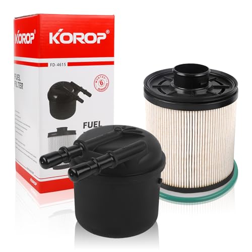 6.7L - 175 inch Wheelbase - Thump/Whine/Knock Noise From The Fuel Tank After Performing TSB 21-2057 - 2020-2022 Ford F-Super Duty 6 KOROP 6.7 Powerstroke fuel filter Water Separator Kit Compatible with 2011-2016 Ford F250,F350,F450,F550 Super Duty 6.7L Diesel Engine Replaces FD4615 BC3Z-9N184-B