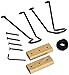 gearup OakRak Extra Bike Kit, Unfinished Black