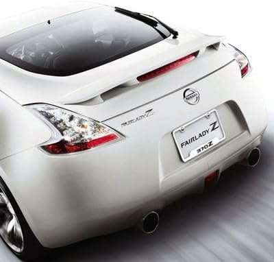 Miniatura 3 de Au-Tomotive Gold, INC. Marco de matrícula de acero cepillado Nissan 370Z