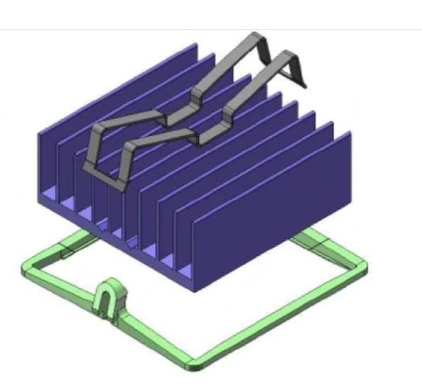 ATS-X53190P-C1-R0 Heat Sinks BGA Cooling Solutions with superGRIP Attachment, High Performance, 19x19x17.5mm