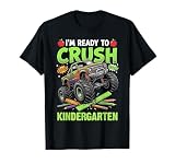I'm Ready to Crush Kindergarten Monster Truck Boys First Day T-Shirt