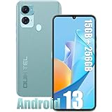 OUKITEL Smartphone Ohne Vertrag C33 Android 13 Handy Günstig, 256GB Smartphone (2TB Erweiterbar) 4G Handy 6.8 Zoll Großes Display, 50MP Kamera Face ID/Fingerabdruck/Dreifache SIM/GPS